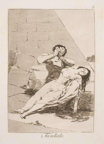 Tantale - Francisco de Goya