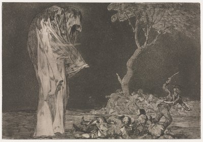 Les Proverbes : La folie de la peur - Francisco de Goya