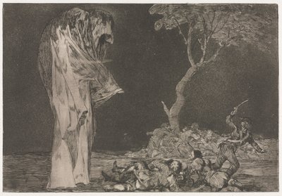 Les Proverbes: La Folie de la Peur - Francisco de Goya