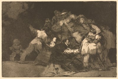 Les Proverbes : Folie générale, 1864 - Francisco de Goya