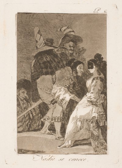 Nous ne nous connaissons pas - Francisco de Goya