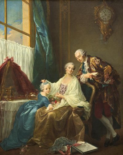 Portrait de famille, 1756 - Francois Hubert Drouais