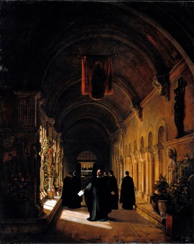 Pierre Abailard - Francois Marius Granet