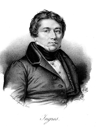 Jean Auguste Dominique Ingres - Francois Seraphin Delpech