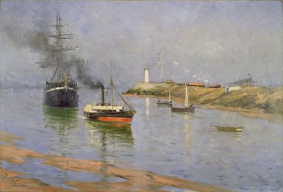 Le Port de Honfleur, 1886 - Frank Myers Boggs