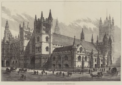 Les restaurations proposées de Westminster Hall - Frank Watkins