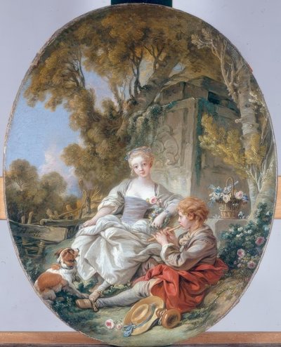 Le joueur de flageolet - François Boucher