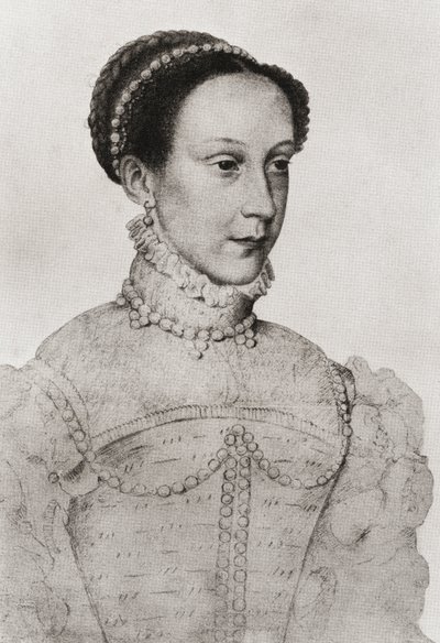 Marie, reine des Écossais - François Clouet