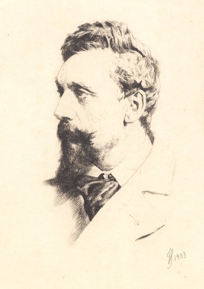 Portrait de Carl Bloch - Frans Schwartz