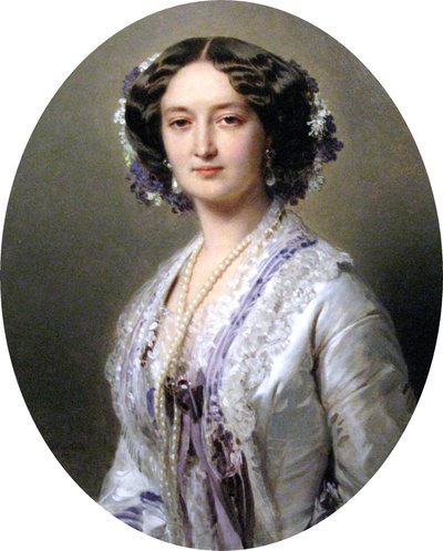 Portrait de Katarzyna Potocka née Branicka - Franz Xaver Winterhalter