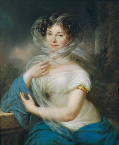 Portrait de dame - Franz Xaver Ferdinand von Lampi