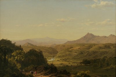 Scène parmi les Andes, 1854 - Frederic Edwin Church