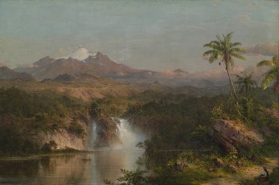 Vue de Cotopaxi - Frederic Edwin Church