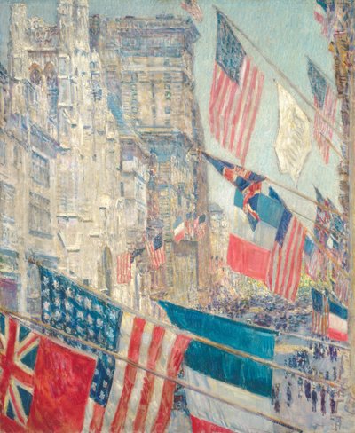 Jour des Alliés, mai 1917, 1917 - Frederick Childe Hassam