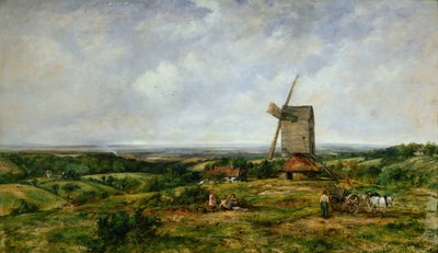 Paysage avec figures près d