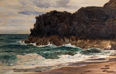 Rocher du Phare, Llanddwyn, Pays de Galles du Nord - Frederick William Hayes