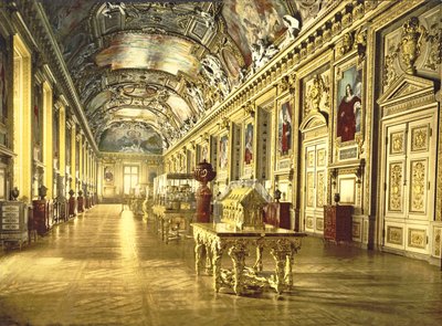 Une galerie au Louvre, Paris - French Photographer