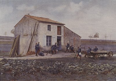 Infanterie française en manœuvres (photo couleur) - French Photographer