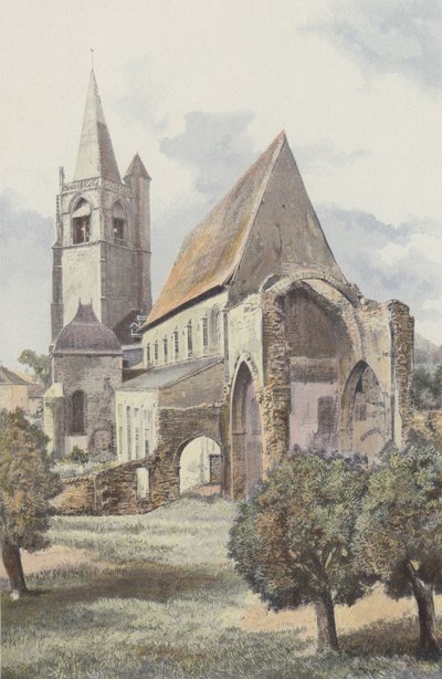 La-Bénissons-Dieu, Église, Ensemble Sud-Est - French Photographer