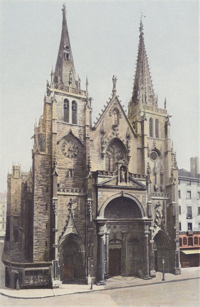 Lyon, Église Saint-Nizier, Façade Ouest - French Photographer