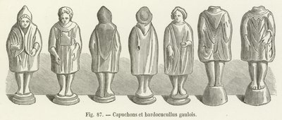 Capuchons et bardocucullus gaulois - French School