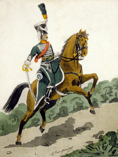 Cavalier du 1er Empire - French School