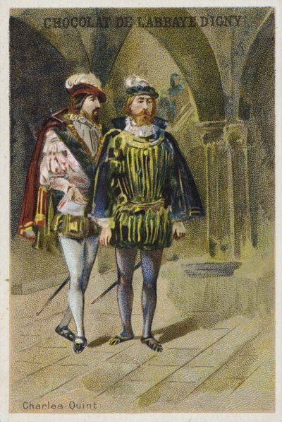 Charles V, Empereur du Saint-Empire romain germanique - French School