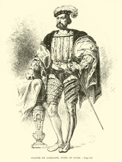 Claude de Lorraine, duc de Guise - French School