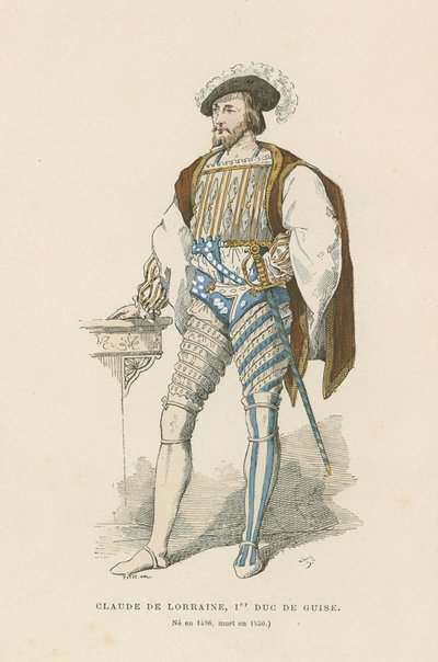 Claude de Lorraine, duc de Guise - French School