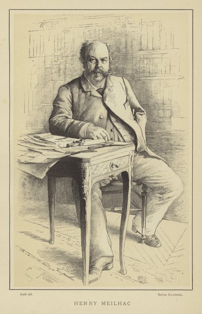 Henry Meilhac, dramaturge et librettiste français - French School