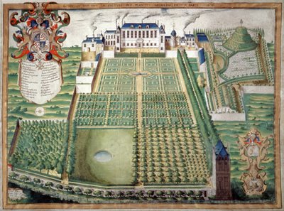 Jardin des Plantes, Paris. 1636 - French School