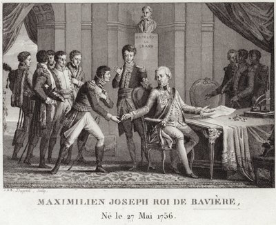 Roi Maximilien Ier de Bavière - French School