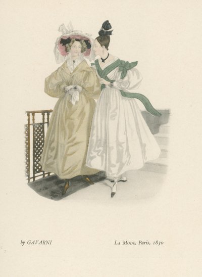 La Mode, Paris, avril 1830 - French School