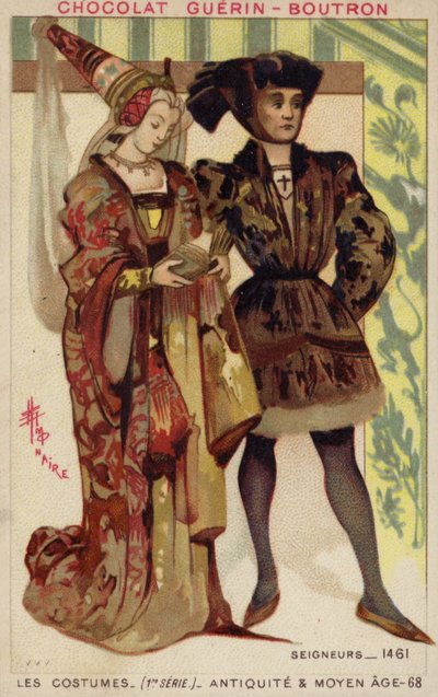 Seigneur et dame, 1461 - French School