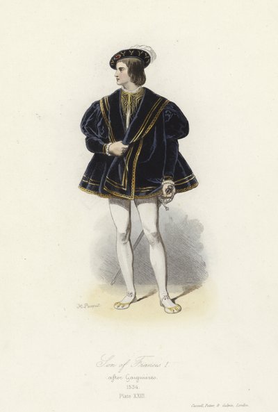 Fils de François Ier de France - French School