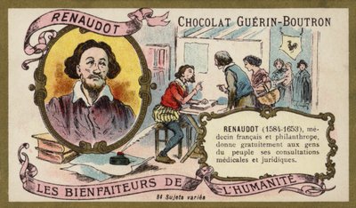 Théophraste Renaudot, médecin et philanthrope français - French School