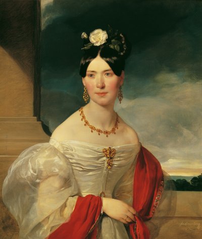 Marie Baronne Vesque von Püttlingen - Friedrich von Amerling