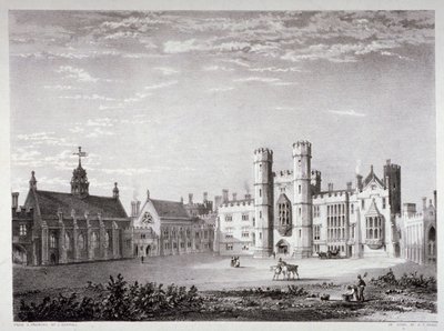 Palais de Lambeth, Londres, vers 1830 - GF Bragg