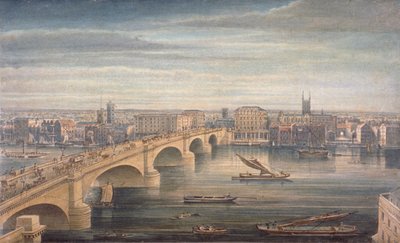 Pont de Londres, Londres, c. 1835 - G Yates