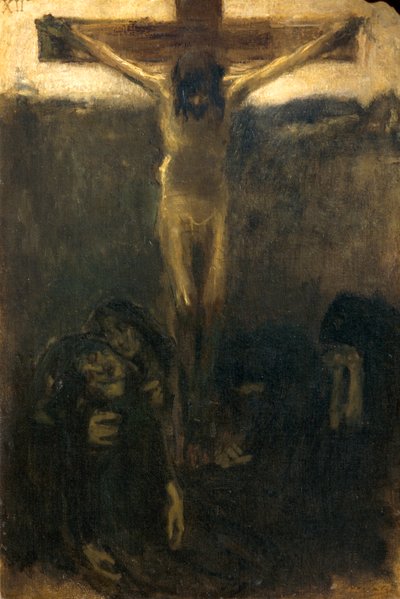 Crucifixion - Gaetano Previati