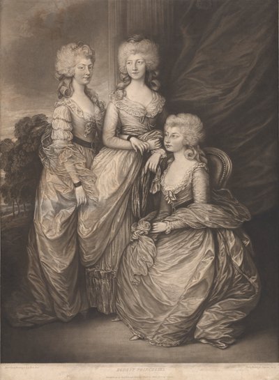 Les princesses aînées - Gainsborough Dupont