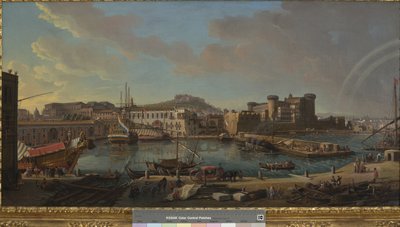 Le quai de Naples, 1711 - Gaspar van Wittel