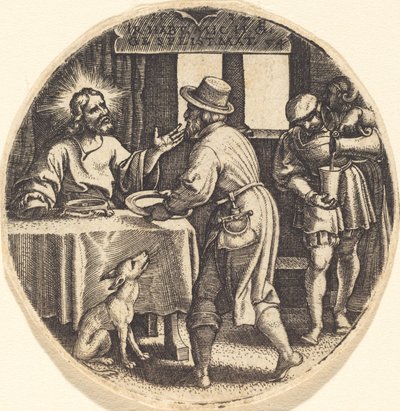 Nourrir les affamés - Georg Pencz