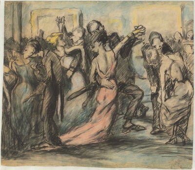 Bal de Société [verso] - George Bellows