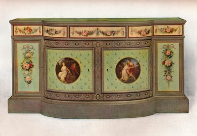 Secrétaire commode, vers 1785 - George Brookshaw