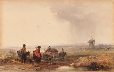 Camp de gitans, Hollande, 1800s - George Bryant Campion