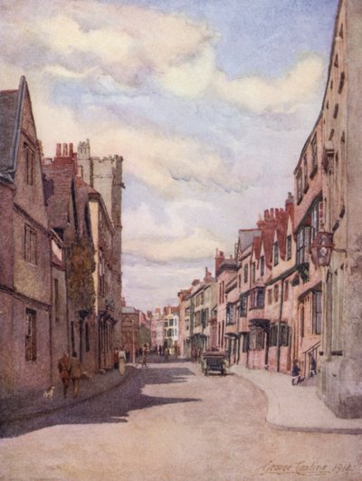 Oxford : Holywell Street - George Carline