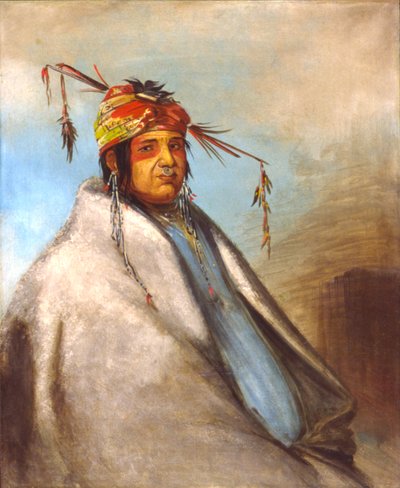 Non-on-dá-gon, un chef, 1830 - George Catlin