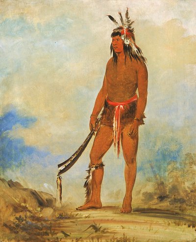 Won-de-tów-a, La Merveille, 1835 - George Catlin