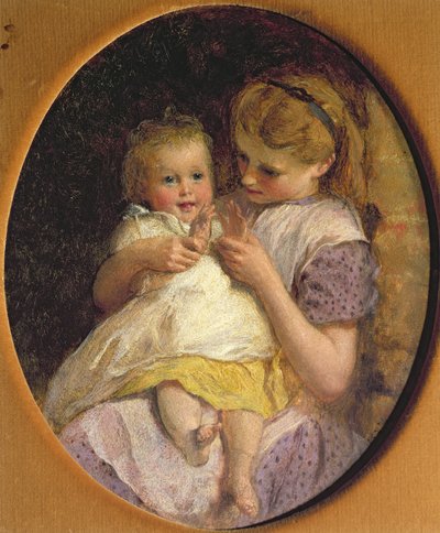 Pat-a-cake - George Elgar Hicks